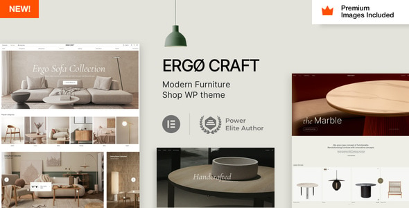 ErgoCraft v1.4 – Furniture Shop WordPress Theme插图