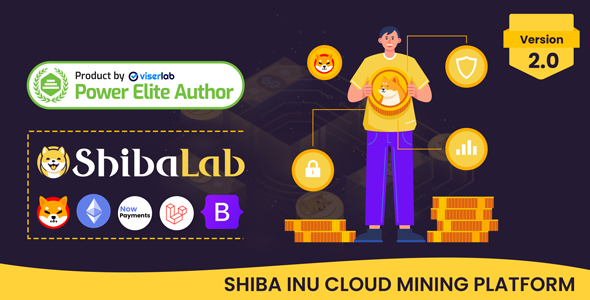 ShibaLab v2.0 - Shiba Inu Cloud Mining Platform