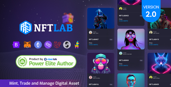 NFTLab v2.0 – NFT Marketplace