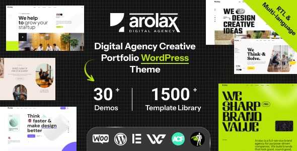 Arolax v1.9.1 - Creative Digital Agency Theme