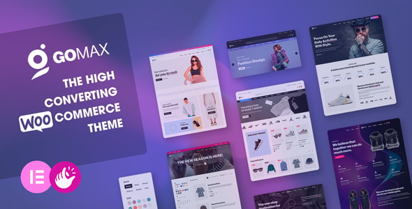 Gomax v1.0.5 - Elementor WooCommerce WordPress 主题