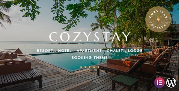 CozyStay v1.7.0 - Hotel Booking WordPress Theme