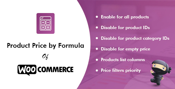 Product Price by Formula Pro for WooCommerce v2.4.4