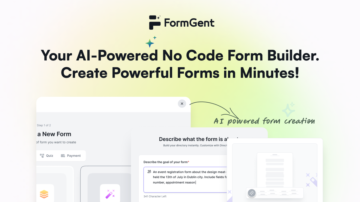 FormGent Pro v0.5.0 - WordPress AI 表单生成器