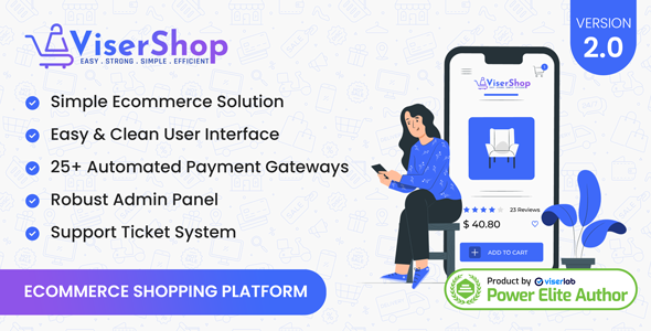 ViserShop v2.0 - eCommerce Shopping Platform