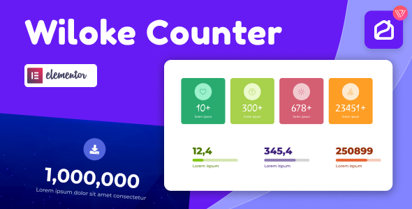 Wiloke Counter for Elementor v1.0.23插图