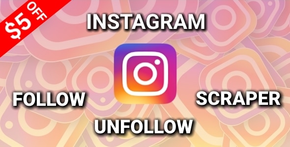 Instagram Auto Follow Unfollow Scraper v3.0.13插图