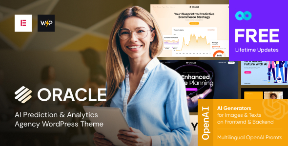 Oracle v1.0 – AI Prediction & Analytics Agency WordPress Theme